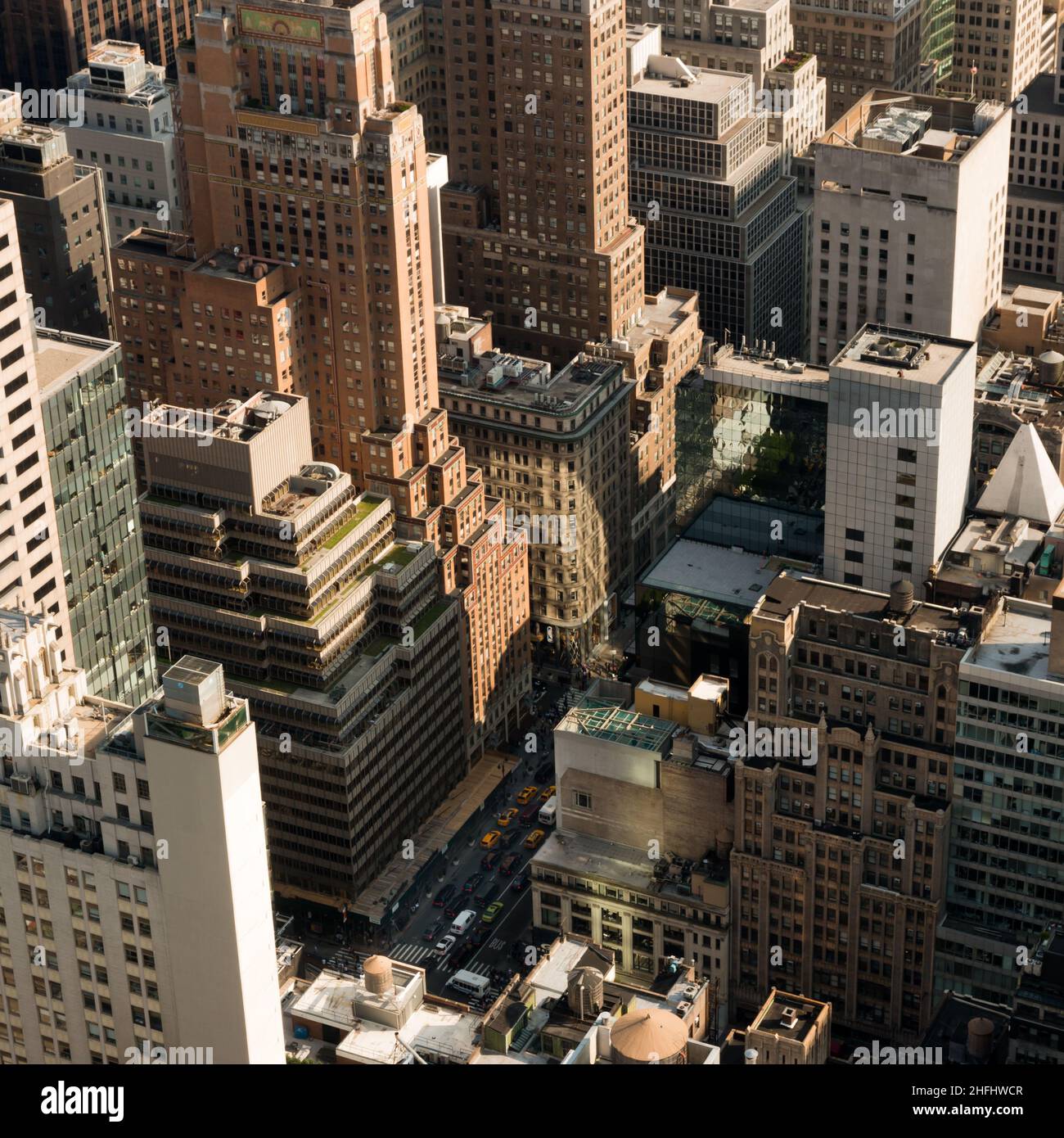 Vue sur New York Banque D'Images
