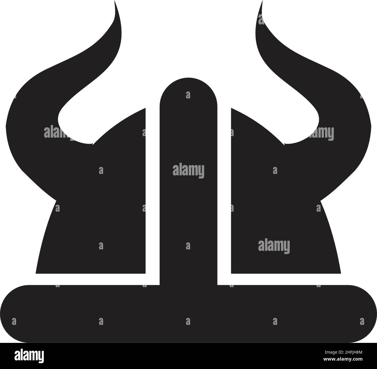 Logo Viking design inspiré modèle vectoriel Illustration de Vecteur