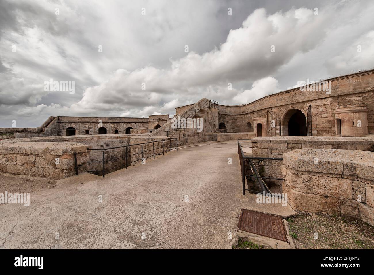 Paysages de Minorque dans les Iles Baléares - Espagne Banque D'Images