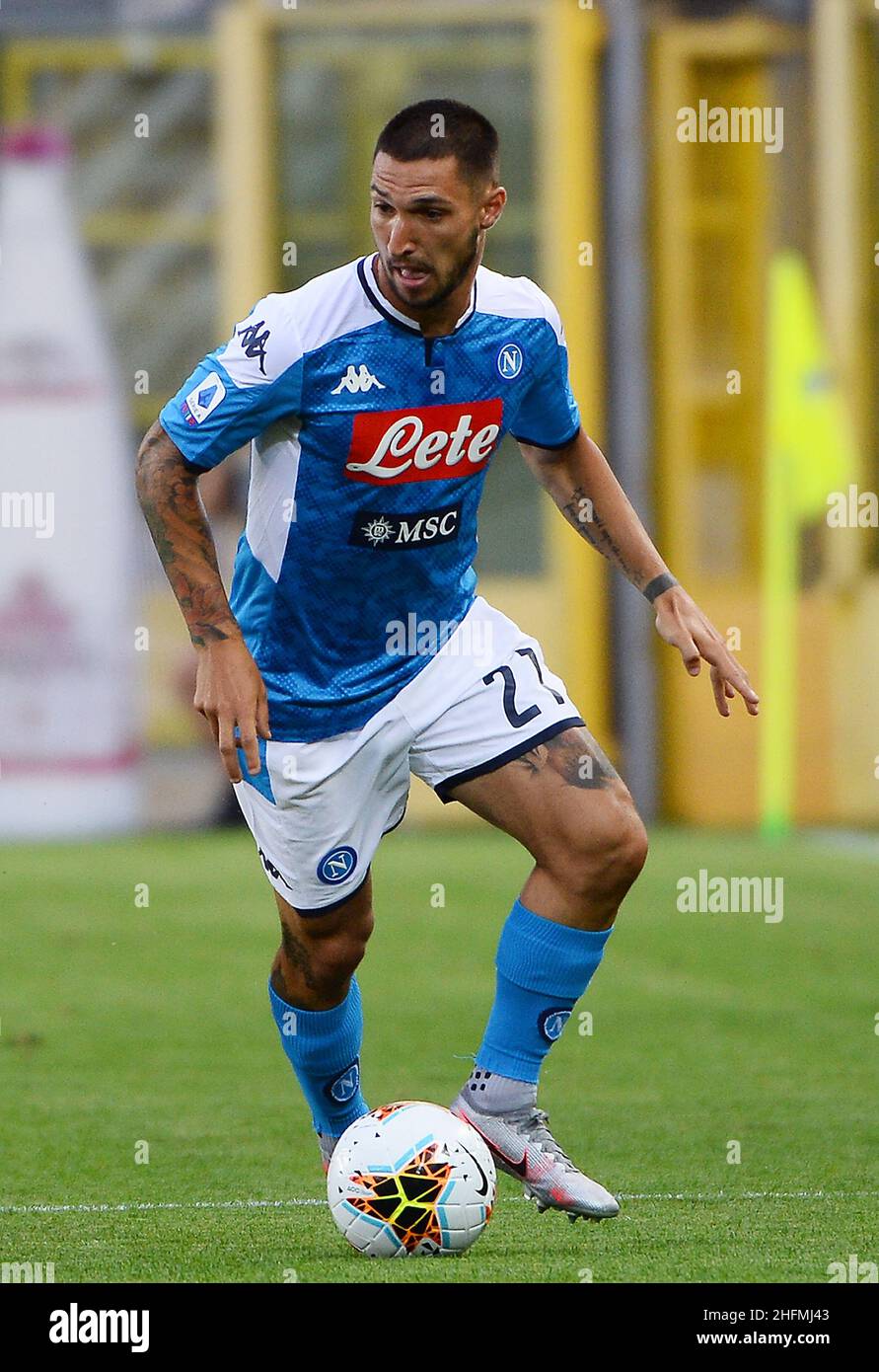 Foto Giuseppe Zanardelli/LaPresse02 07 2020 Bergamo (Italia)Sport  CalcioAtalanta vs Napoli - Campionato italiano di calcio Serie A 2019/2020  - Gewiss StadiumNella foto: Orestis KarnezisPhoto Giuseppe  Zanardelli/LaPresse02 07 2020 Bergamo (Italia)Sport ...