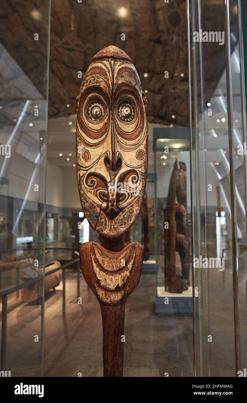 Art indigène de l'Amérique au Metropolitan Museum of Art Banque D'Images