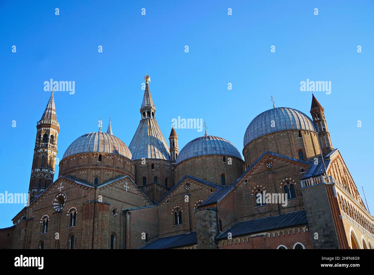 Basilique pontificale de Saint Antoine de Padoue (Basilique de sant'antonio di padova) Padoue, Italie - janvier 2022 Banque D'Images