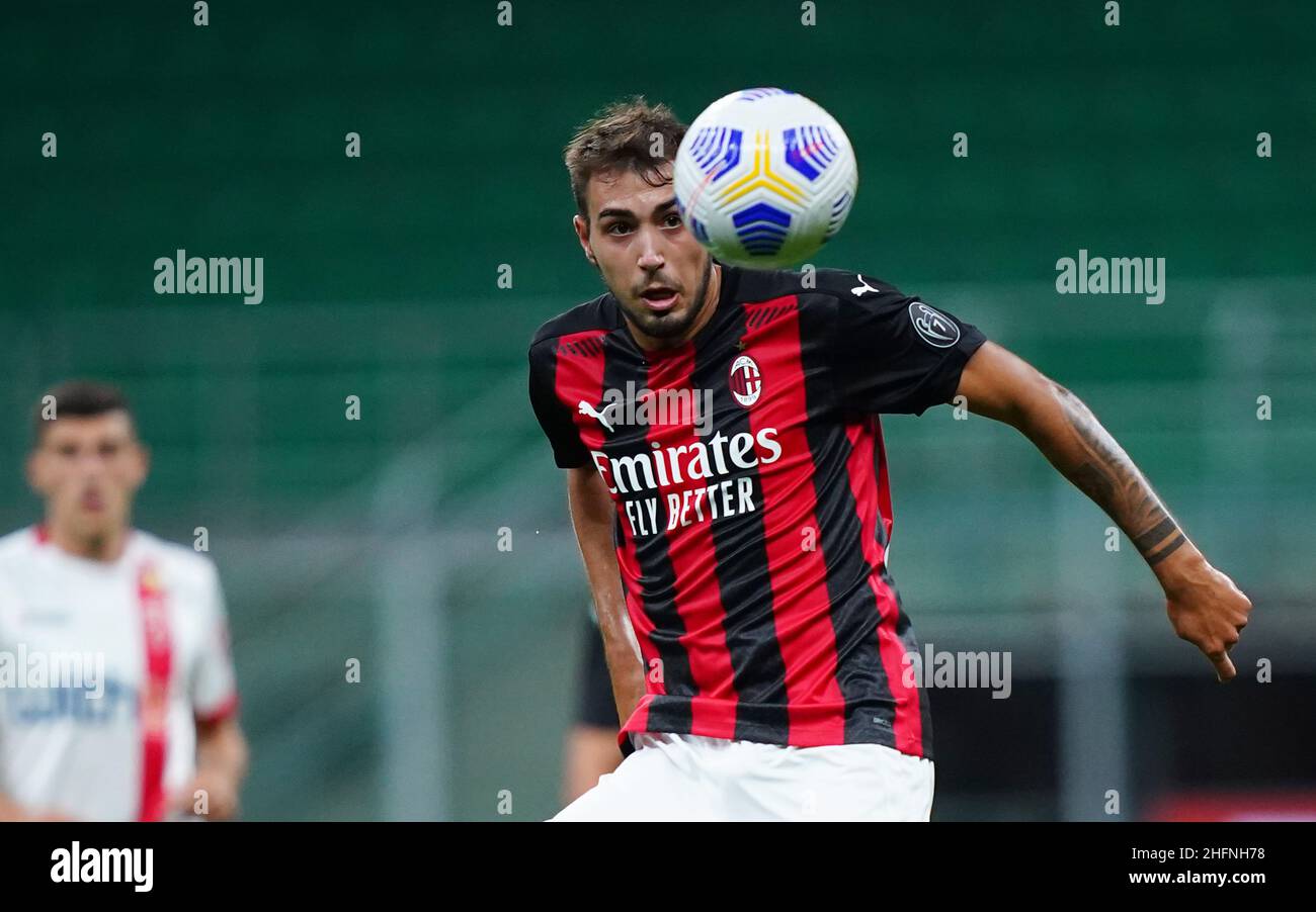 Lapresse - Spada 05 septembre 2020 Milan ( Italie ) Sport Soccer A.C.Milan- saison 2020-2021 - série A Milan vs Monza friendly match dans le pic: Bellodi Banque D'Images