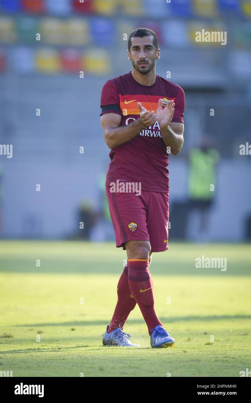 Fabio Rossi/AS Roma/Lapresse 09/09/2020 Frosinone (Italie) Sport Soccer Frosinone-Roma match amical pré saison - Stade Benito Stirpe sur le pic: Henrikh Mkhitaryan Banque D'Images