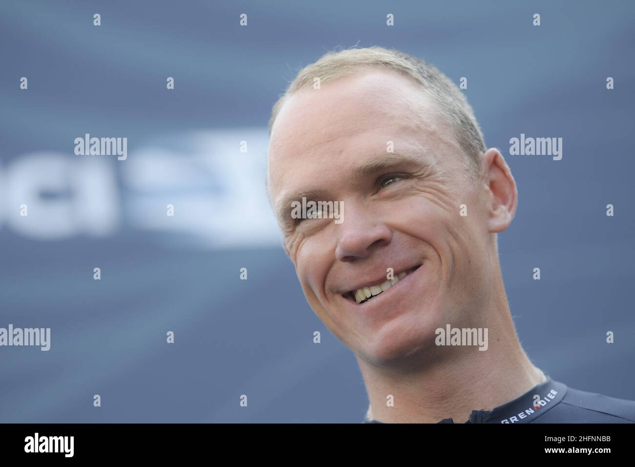 Lapresse - Fabio Ferrari septembre, 10 2020 Terni (Italie) Sport Cyclisme Tirreno Adriatico Edition 55 - de Terni à Cascia - 194 km dans la photo: Froome Banque D'Images