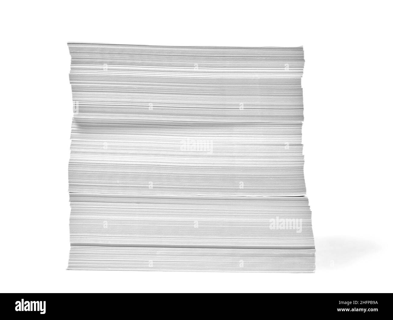 pile de papier pile bureau paperasse éducation de bureau Banque D'Images