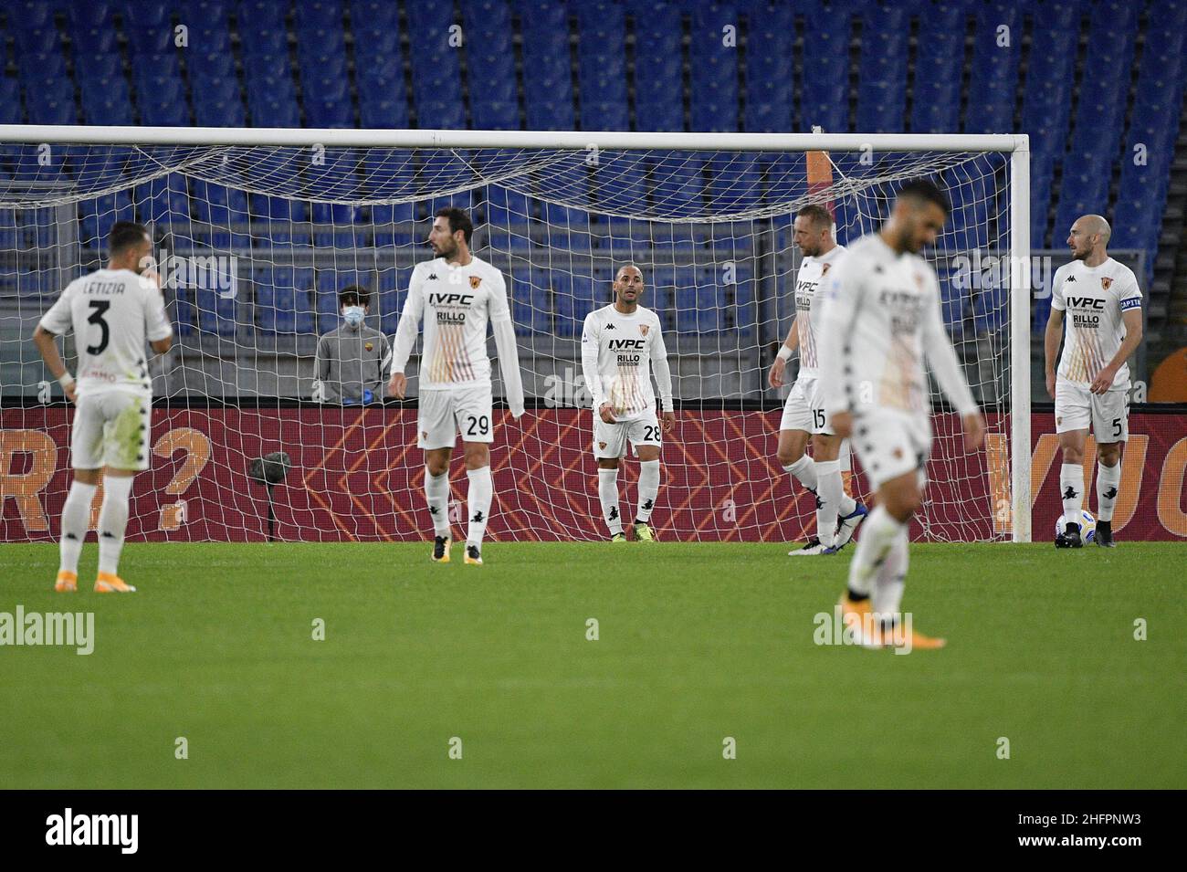 Fabrizio Corradetti / Lapresse octobre 18st 2020 Rome, Italie Sport Soccer Roma vs Lazio - Championnat italien de football League A TIM 2018/2019 - Stade Olimpico.Sur la photo : Banque D'Images