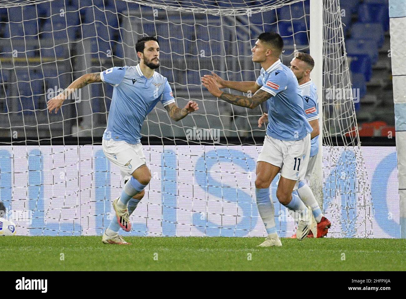 Fabrizio Corradetti / Lapresse 24st octobre 2020 Rome, Italie football Lazio vs Bologne - Championnat italien de football Ligue A TIM 2020/2021 - Stade Olimpico dans la photo: Banque D'Images