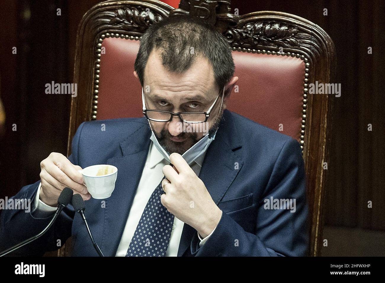 Roberto Monaldo / Lapresse 17-03-2021 Rome (Italie) Chambre des députés - heure des questions sur le pic Ettore Rosato Banque D'Images