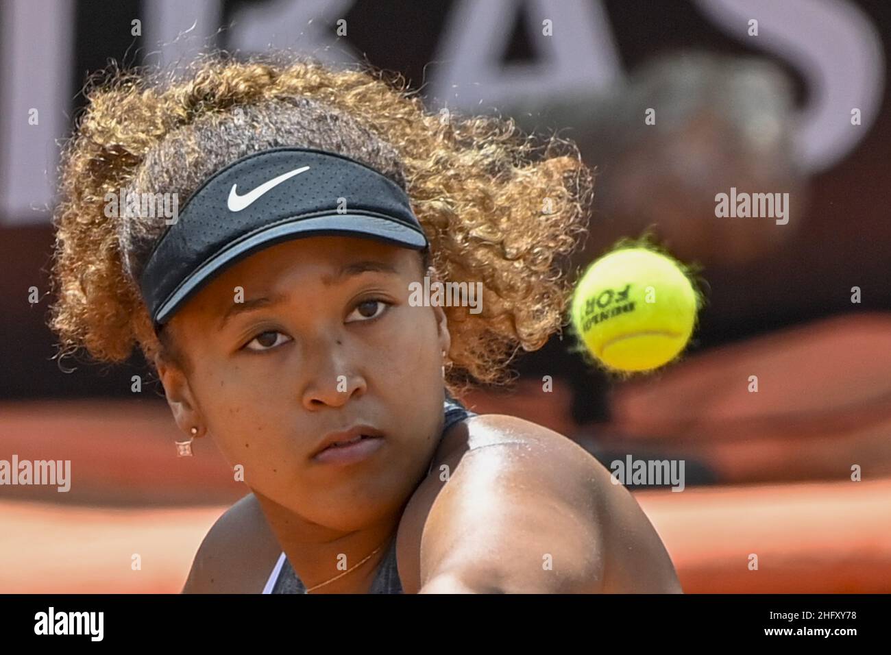 Fabrizio Corradetti - Lapresse 11/05/2021 Roma (Italie) Sport tennis 2nd Round Jessica PEGULA (USA) vs Naomi OSAKA (JPN) Internazionali BNL d'Italia 2021 dans le pic: Naomi Osaka Banque D'Images