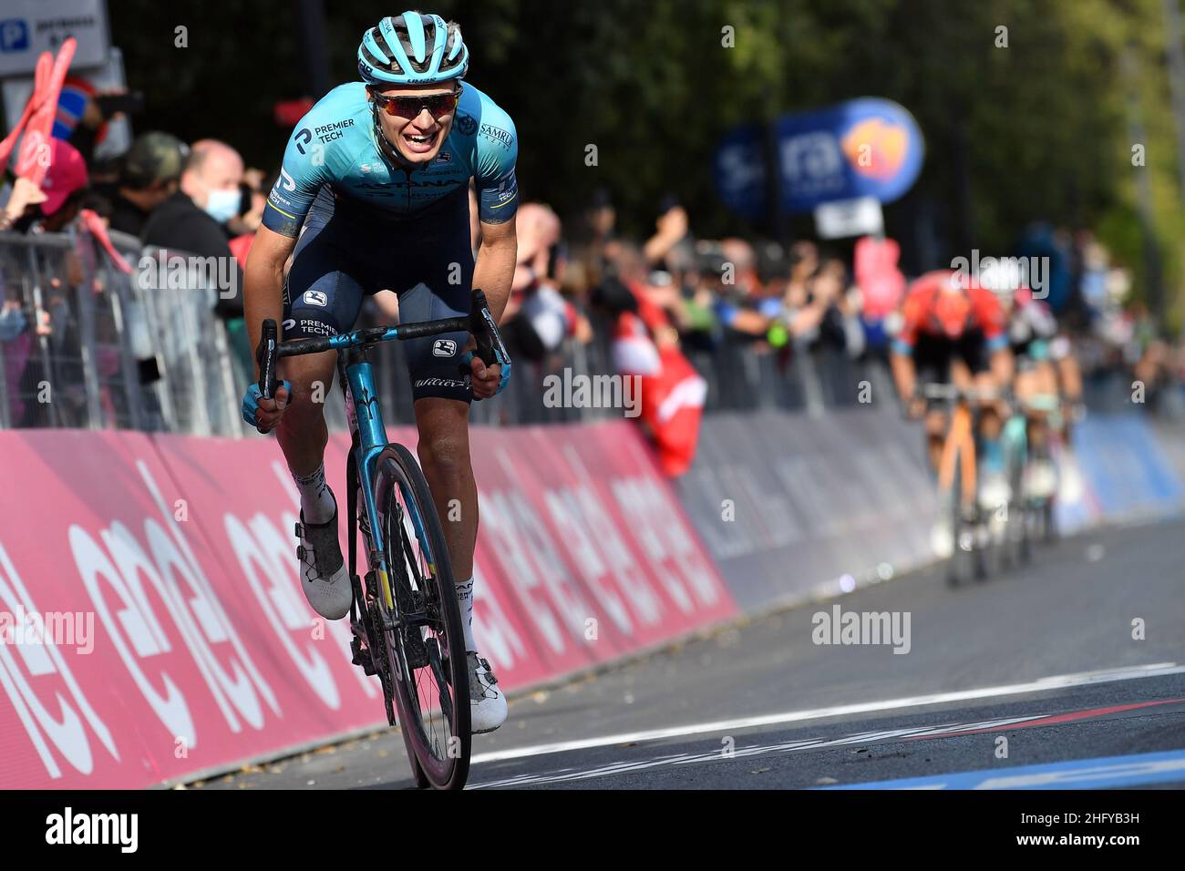 GIAN Mattia d'Alberto/Lapresse 19 mai 2021 - Montalcino, Italie Sport Cyclisme Giro d'Italia 2021 - 104th Edition - Stage 11 - de Pérouse à Montalcino dans la photo: Aleksandr Vlasov (Astana - Premier Tech) Banque D'Images