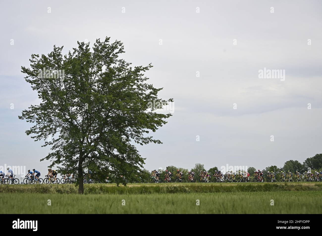 Fabio Ferrari/Lapresse 21 mai 2021 Italie Sport Cycling Giro d'Italia 2021 - 104th Edition - Stage 13 - de Ravenne à Vérone dans le pic: Pendant la course. Banque D'Images