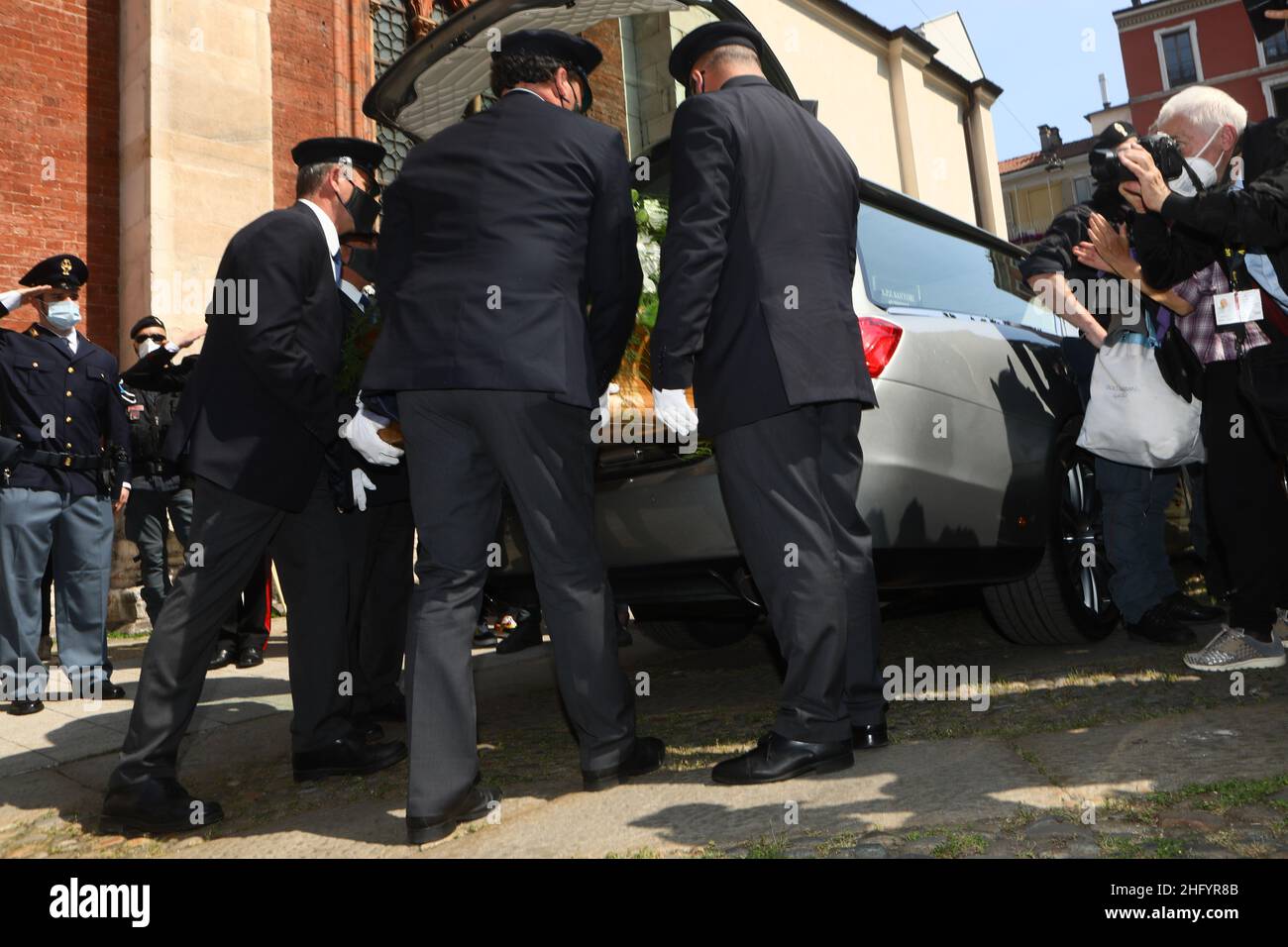 Mairo Cinquetti - Lapresse 29 mai 2021 Milan - Italie Actualités funérailles de Carla Fraci à San Marco Churc à Milan Banque D'Images