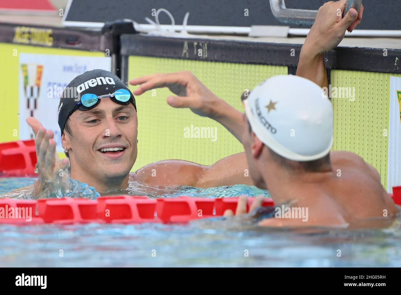 Alfredo Falcone - Lapresse 26 juin 2021 Rome, Italie sport 58th édition Settecolli international de natation collines dans le pic:Nicolo Martinenghi Banque D'Images