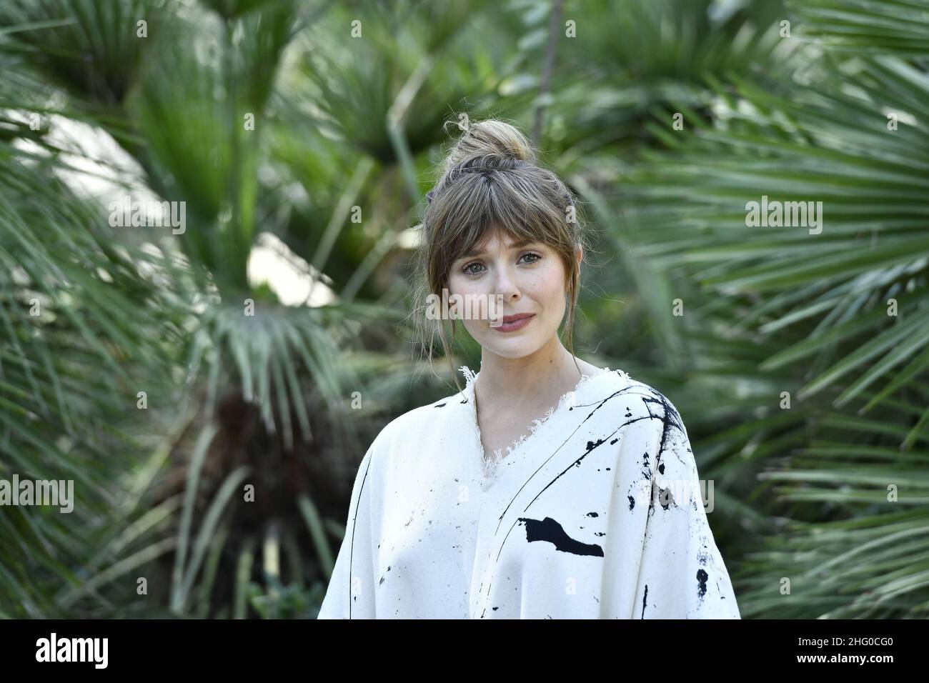 Matteo Rasero/Lapresse 22 juillet 2020 - Santa Margherita di Pula, Italie film de divertissement Italie Festival de la Sardaigne 2021 - édition 4th Photocall Elizabeth Olsen dans le cadre de la photo: Elizabeth Olsen Banque D'Images