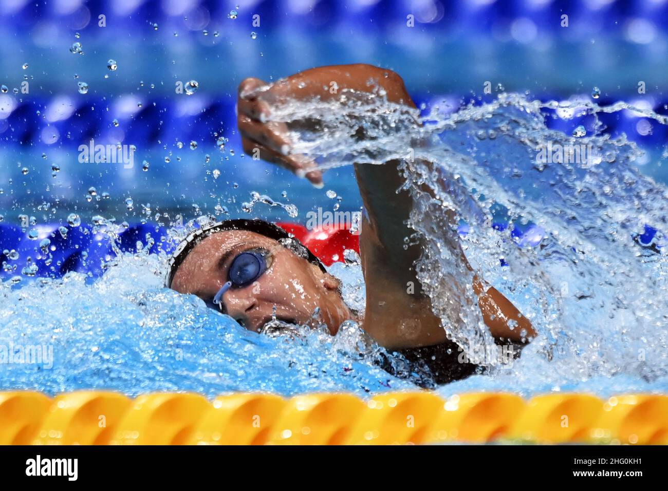 GIAN Mattia d'Alberto / Lapresse 31 juillet 2021 Tokyo Tokyo Jeux Olympiques 2020 natation dans le pic: Simona Quadarella ITA, médaille de bronze 800 fs Banque D'Images