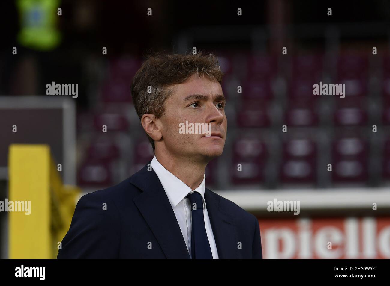 Lapresse - Fabio Ferrari 15 août 2021 Turin, Italie sport de football EXCLUSIF TORINO FC Torino FC vs Cremonese - Italie TIM Cup 2021/2022 - Premier tour - stade 'Olimpico Grande Torino'.Dans le pic:Alberto Barile (Torino FC); Banque D'Images