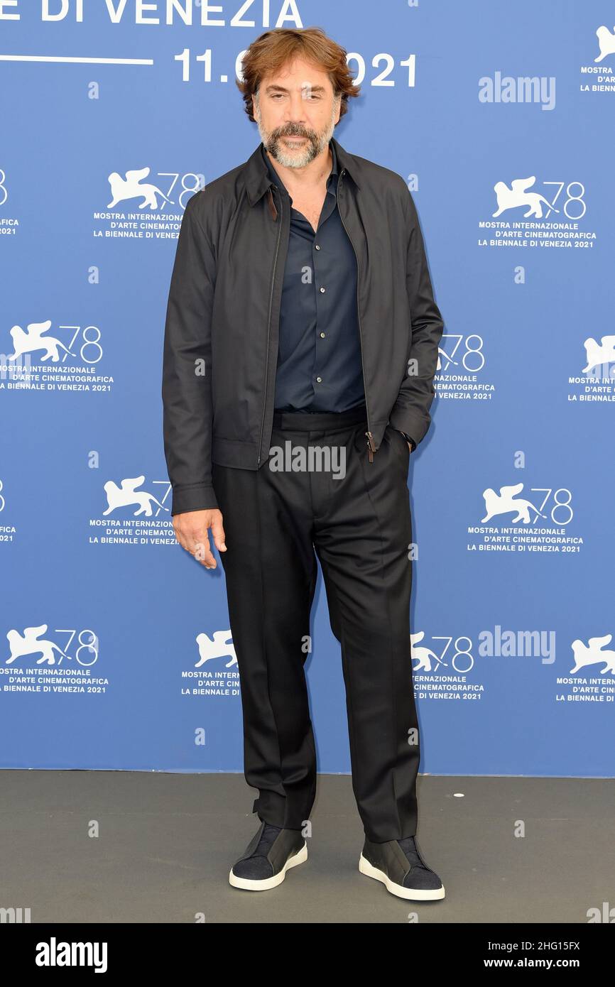 GIAN Mattia d'Alberto - Lapresse 2021-09-03 Venise 78th Festival International du film de Venise 'Dune' Photocall in the photo: Javier Bardem Banque D'Images