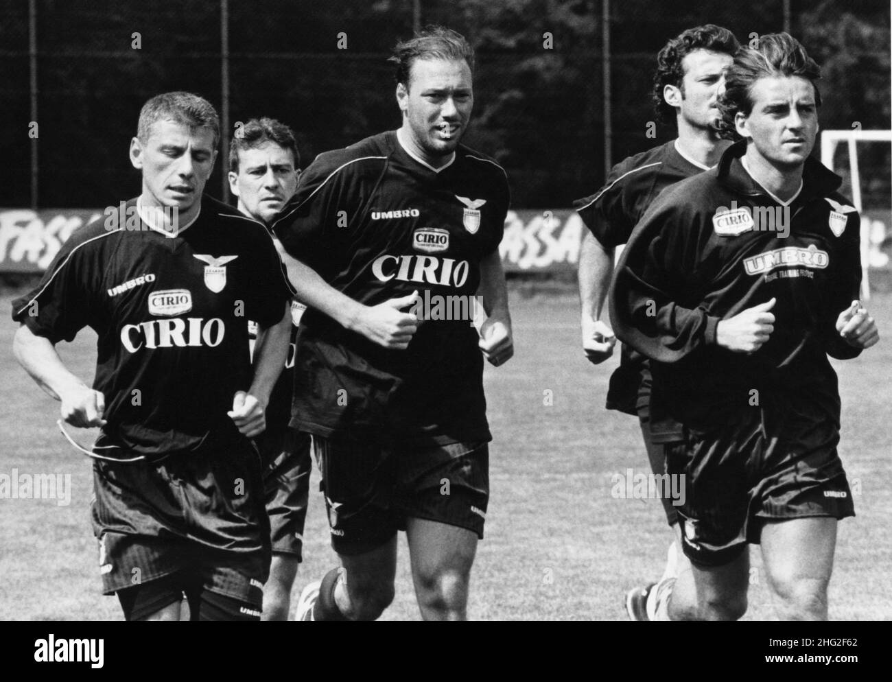 Roberto Mancini du Latium pendant une session de formation Banque D'Images