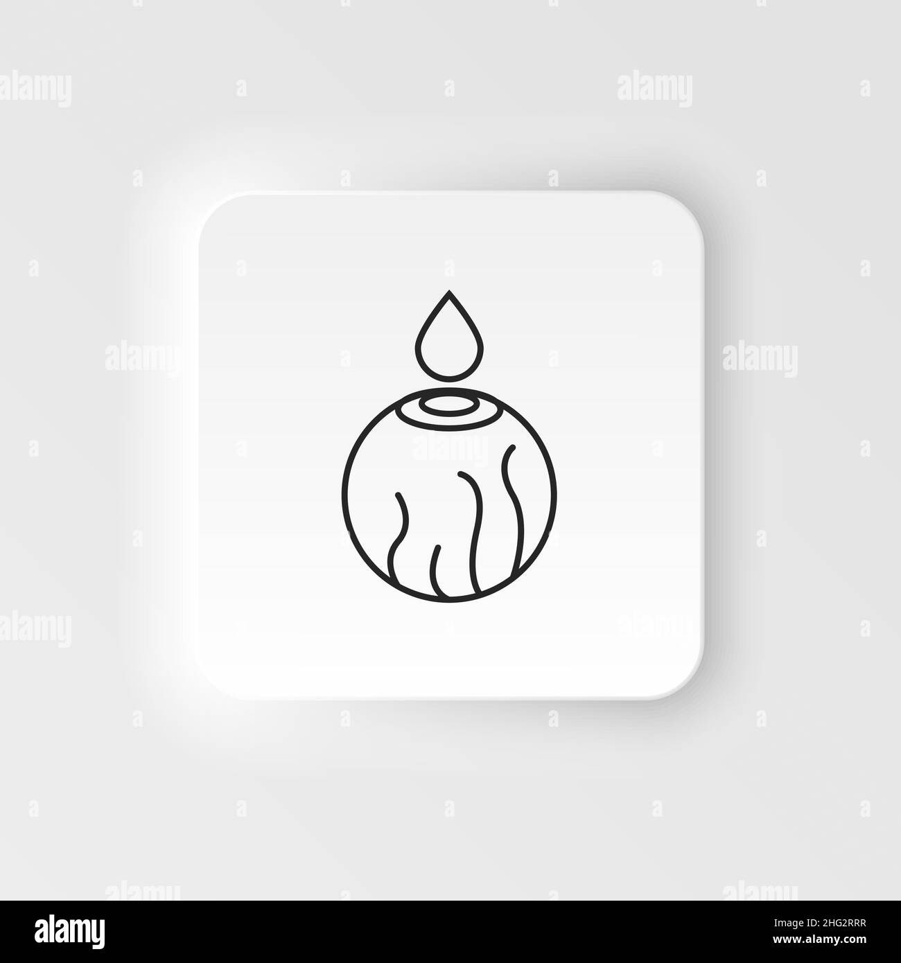 Maladies, œil, vecteur de goutte.Douleurs musculaires, rhume et bronchite, pneumonie et fièvre, santé illustration médicale - vecteur de style neuporphe icône . Illustration de Vecteur