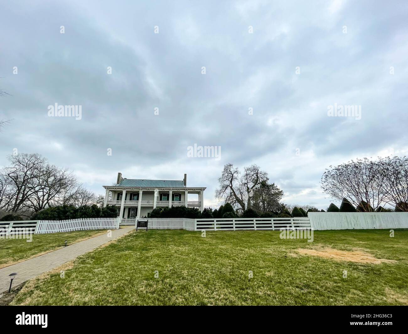 Carnton est une maison historique et un musée dans Franklin, Williamson County, Tennessee, États-Unis.La plantation a joué un rôle important pendant et imm Banque D'Images