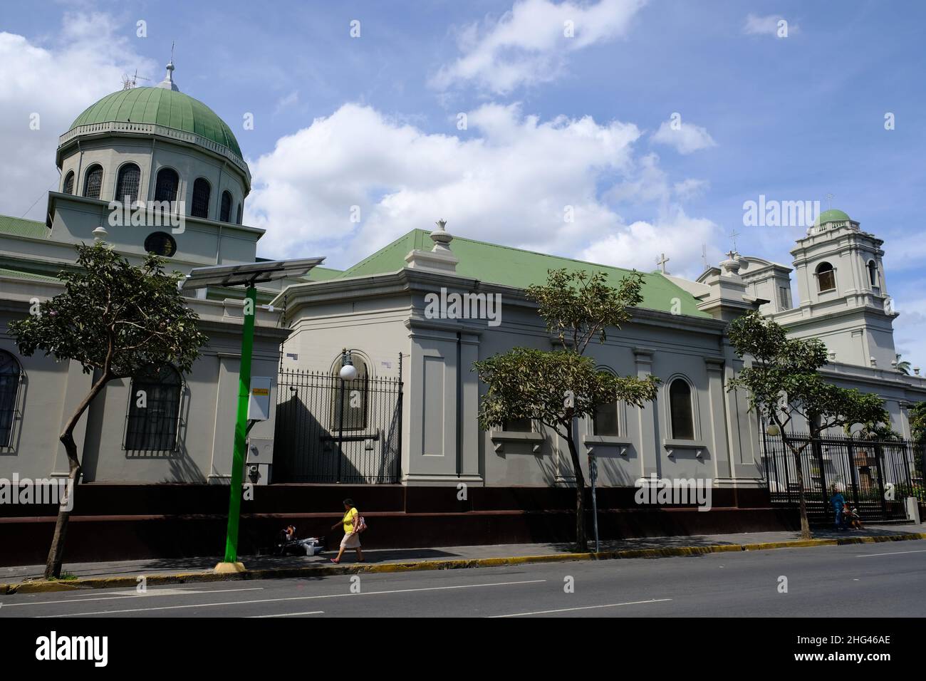 Costa Rica San Jose - Cathédrale métropolitaine de San Jose - Catedral Metropolitana Santuario Nacional de San Jose Banque D'Images