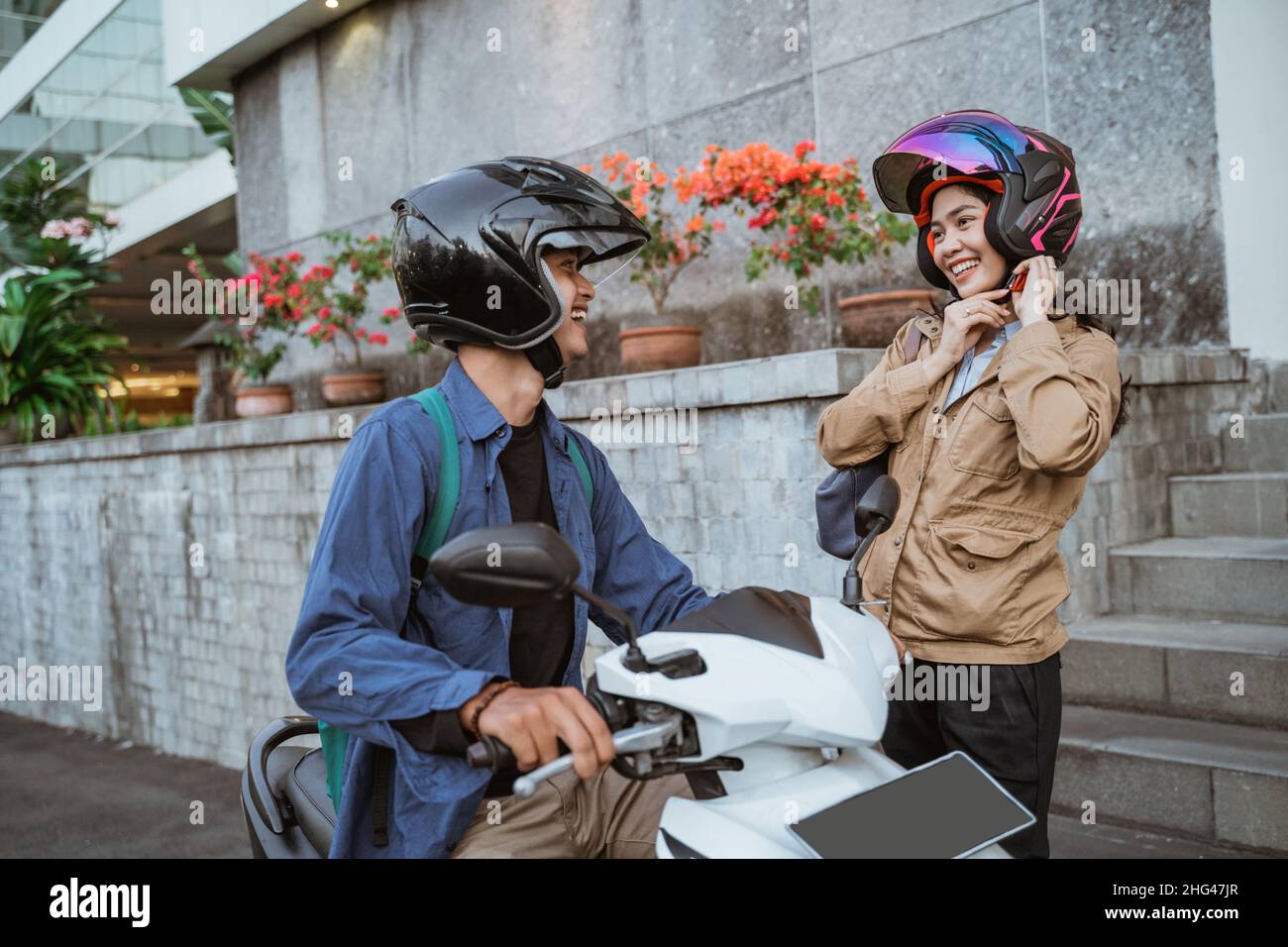 rencontre femme aimant la moto