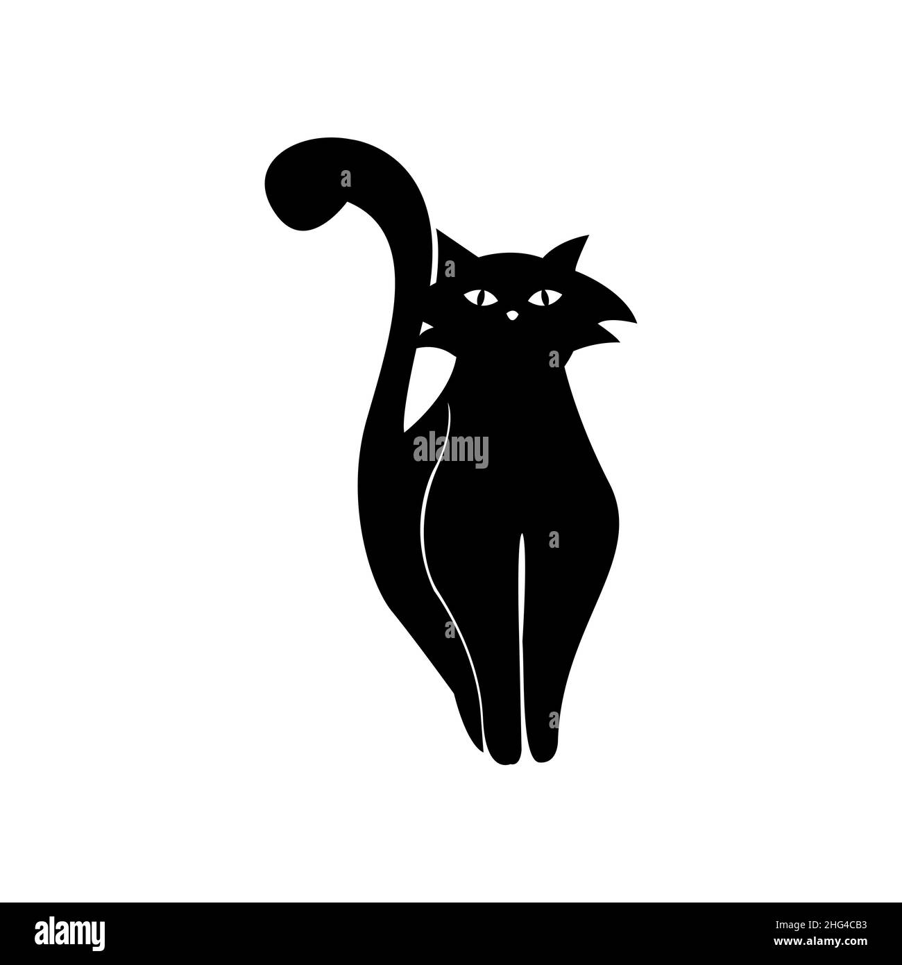 Chat De Tatouage Banque D Images Noir Et Blanc Page 3 Alamy