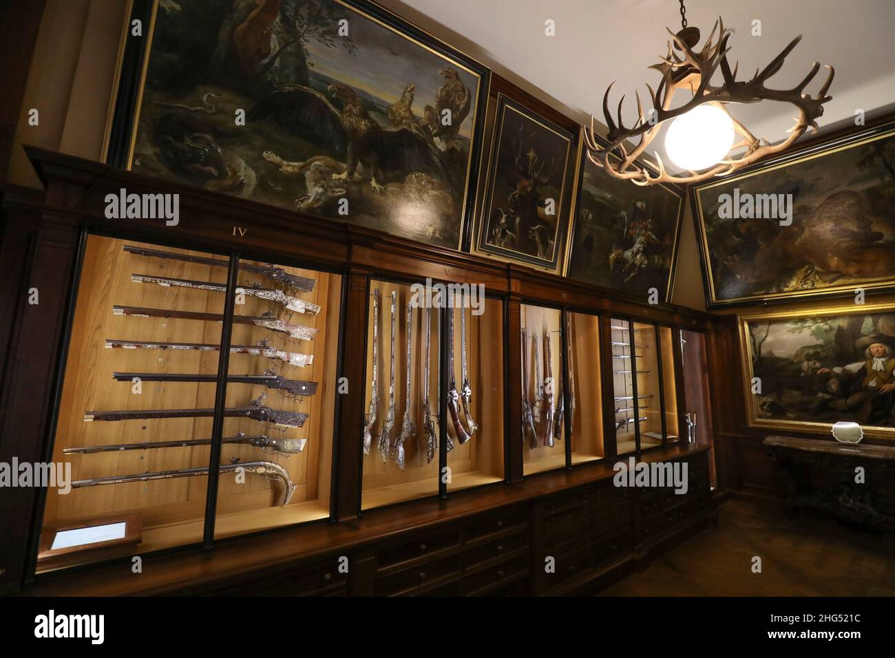 MUSÉE DE LA CHASSE ET DE LA NATURE, PARIS Banque D'Images