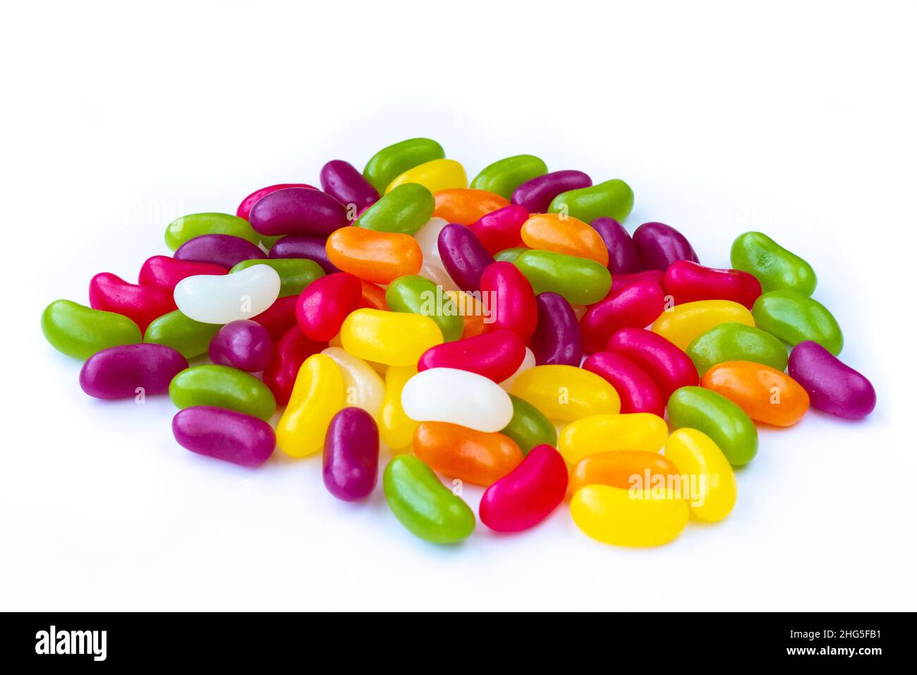 Bonbons à base de haricots gélifiés Banque D'Images