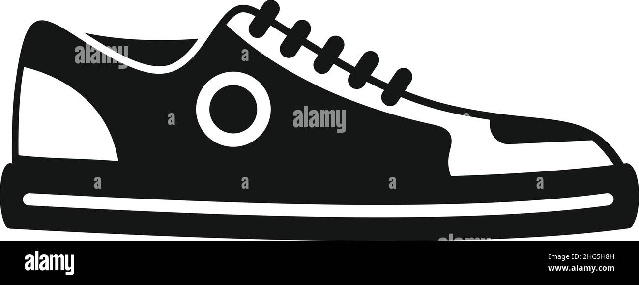 Active Sneaker Icon simple Vector.Design sport.Course de patin Illustration de Vecteur