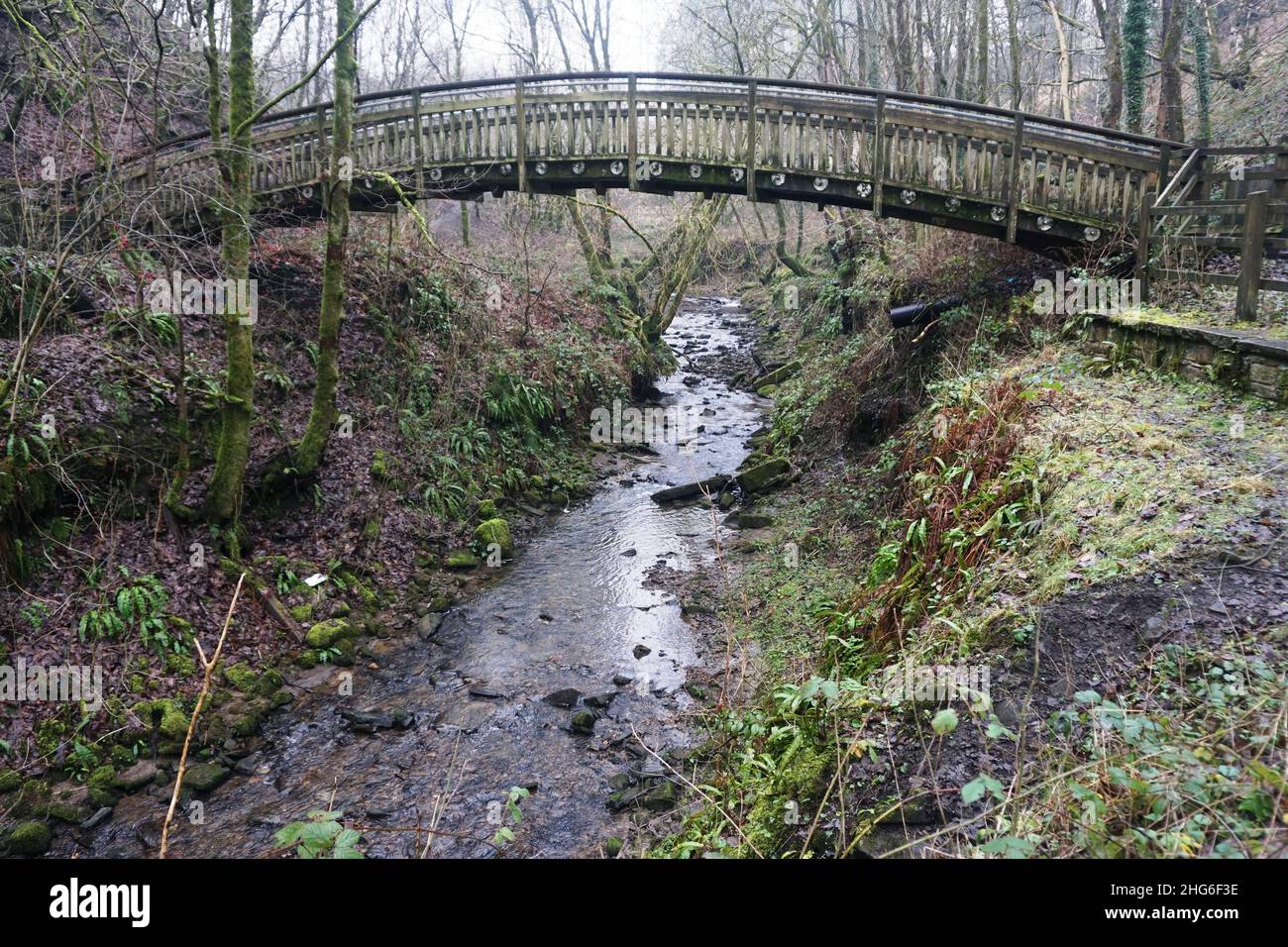 Pont de la maison de papier Banque D'Images