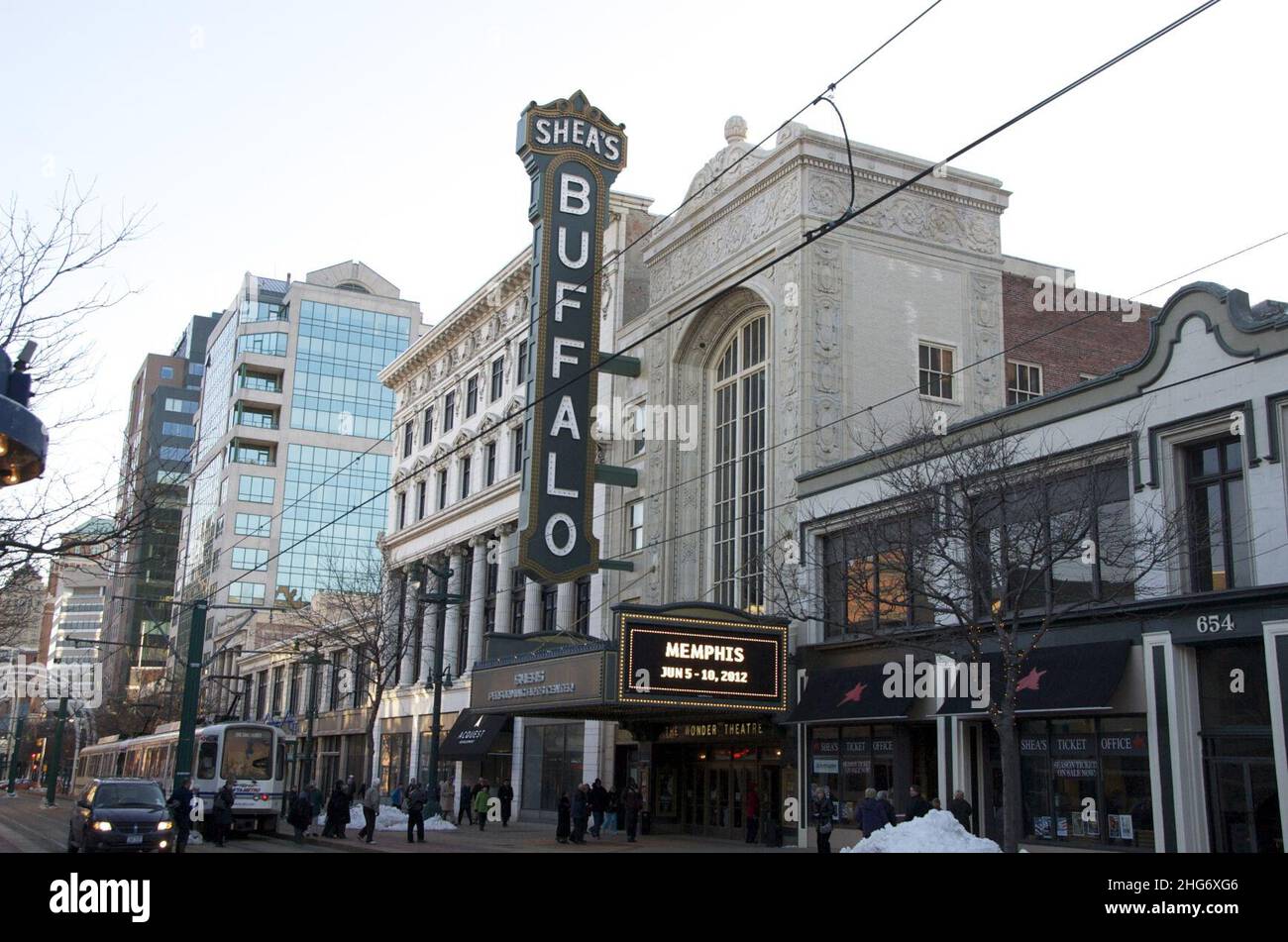 Shea's Performing Arts Centre, Buffalo (New York), mars 2011. Banque D'Images