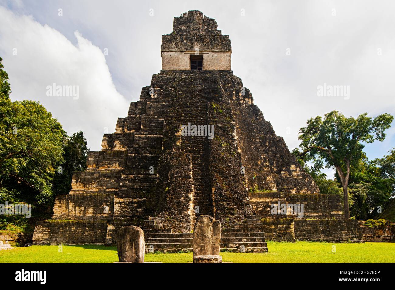 Parc national de Tikal, Guatemala Banque D'Images