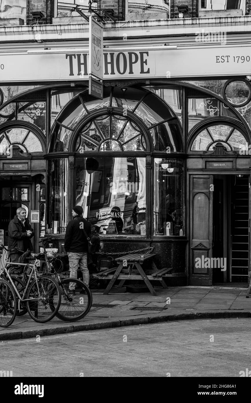 Londres autour du marché de Smithfield Banque D'Images