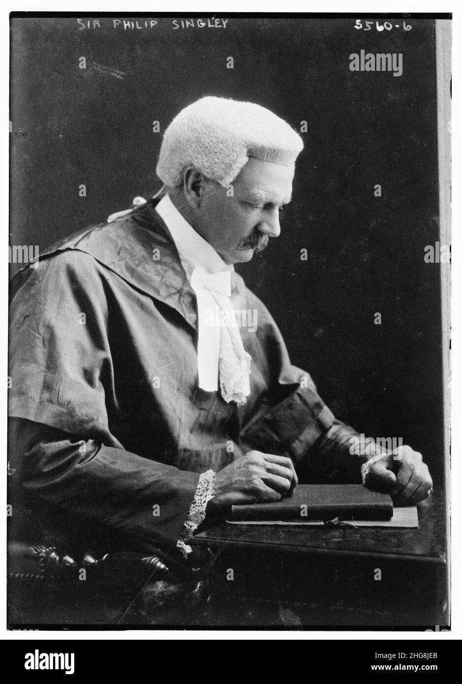 Sir Philip Singley Banque D'Images