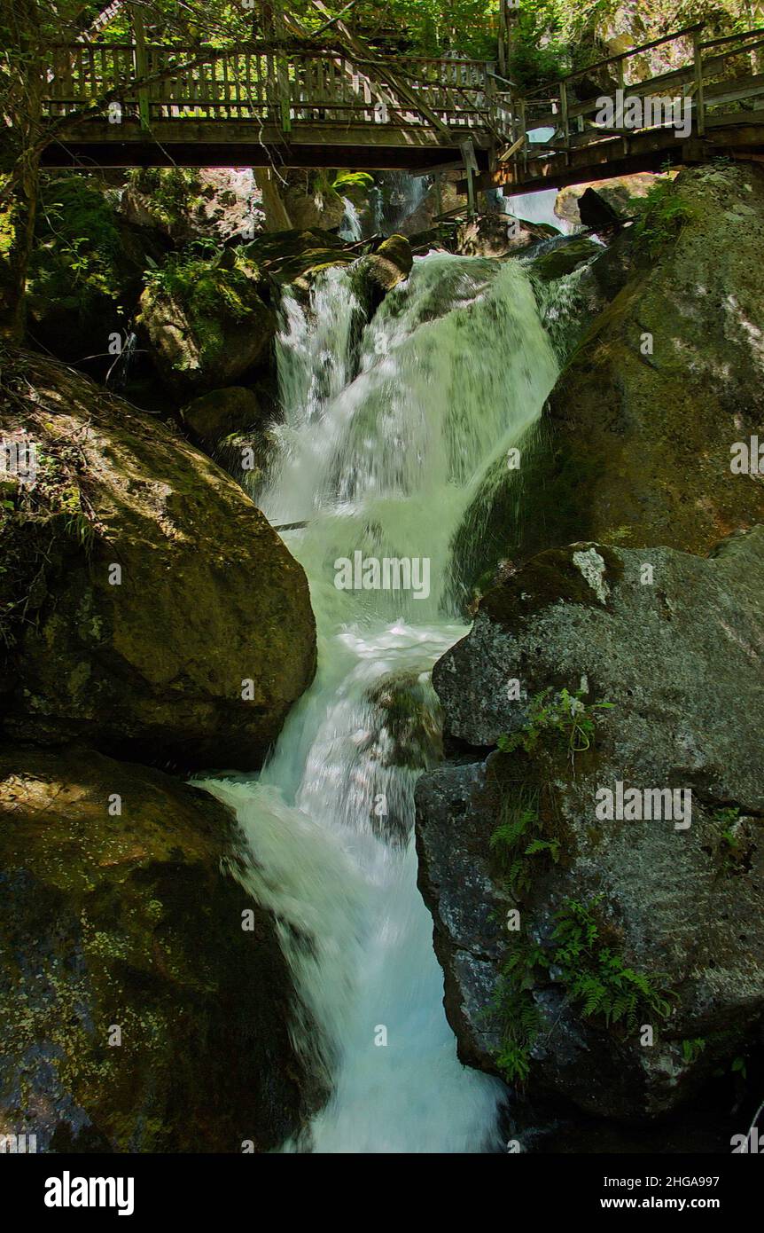 Myra Falls à Muggendorf en Basse-Autriche, Autriche, Europe Banque D'Images