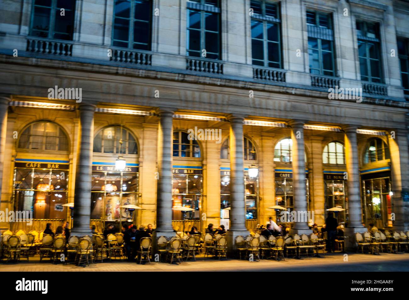 Le Nemours à Paris, France. Banque D'Images