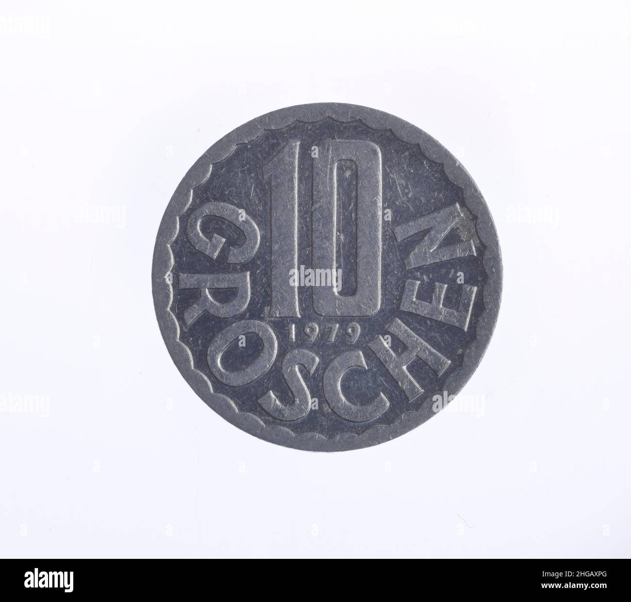 Coin, 10 Grossen, Autriche Banque D'Images