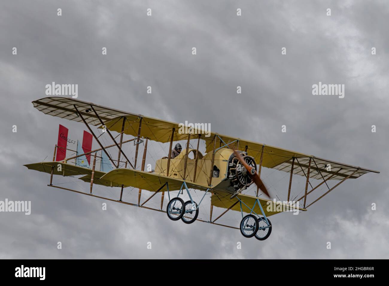 avions de légende, warbird, collection, rencontre eyrien , jean Salis la ferté Alais Banque D'Images