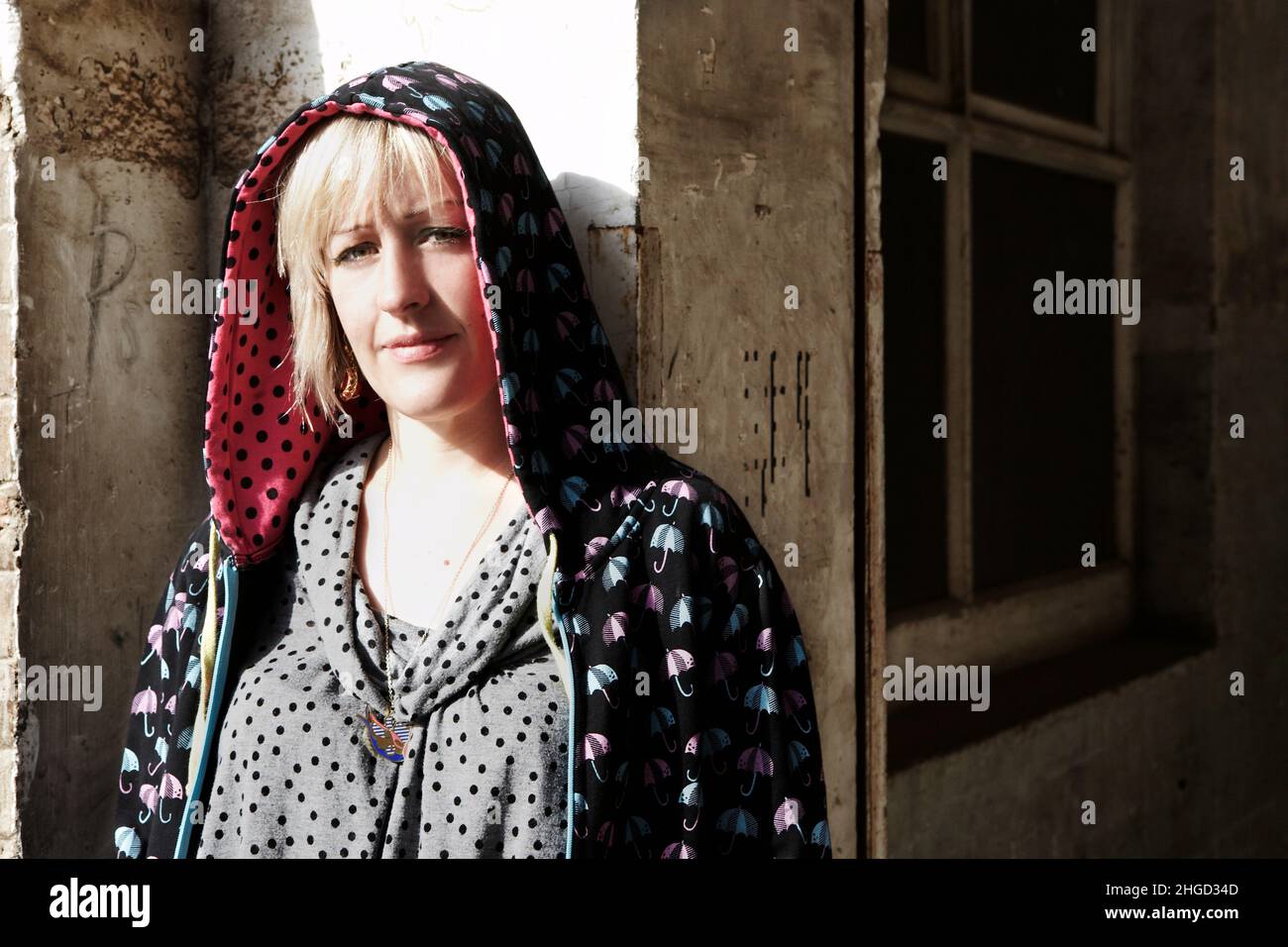 Portrait d'Alice Russell Banque D'Images