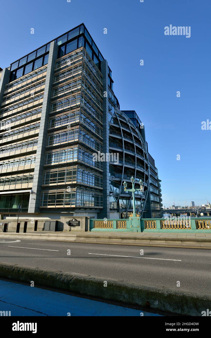 Riverside House, Southwark Bridge Road, Bankside, Londres, Royaume-Uni Banque D'Images