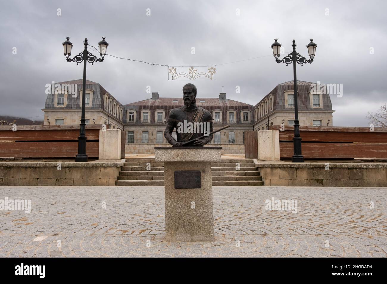 Ducs du Palais d'Alba (18th siècle).Piedrahíta.Province d'Ávila.Espagne Banque D'Images