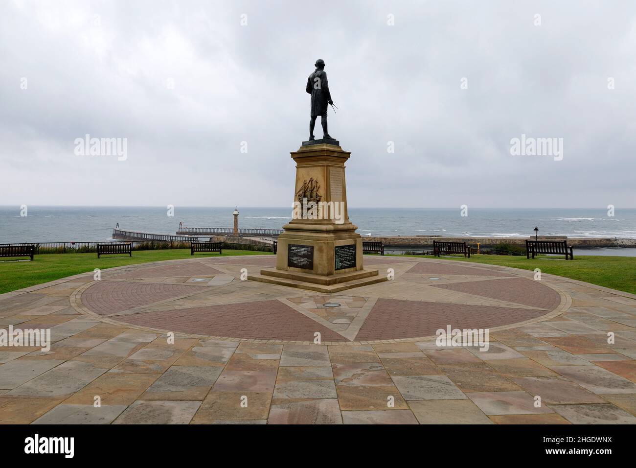 Whitby village de pêcheurs du Yorkshire du Nord Angleterre Banque D'Images