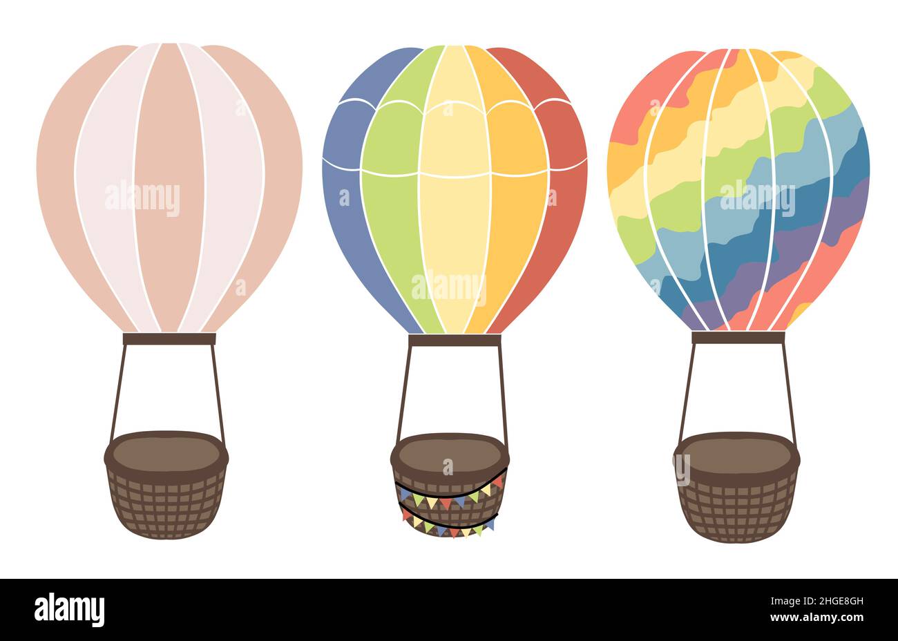 Ensemble de trois bulles de couleur.Illustration vectorielle Illustration de Vecteur