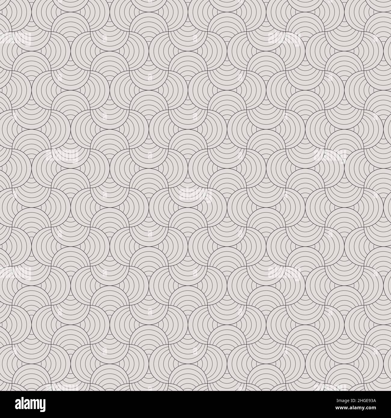 Lignes fines courbes fond géométrique transparent rétro en noir et blanc.Motif vectoriel inclinable. Illustration de Vecteur