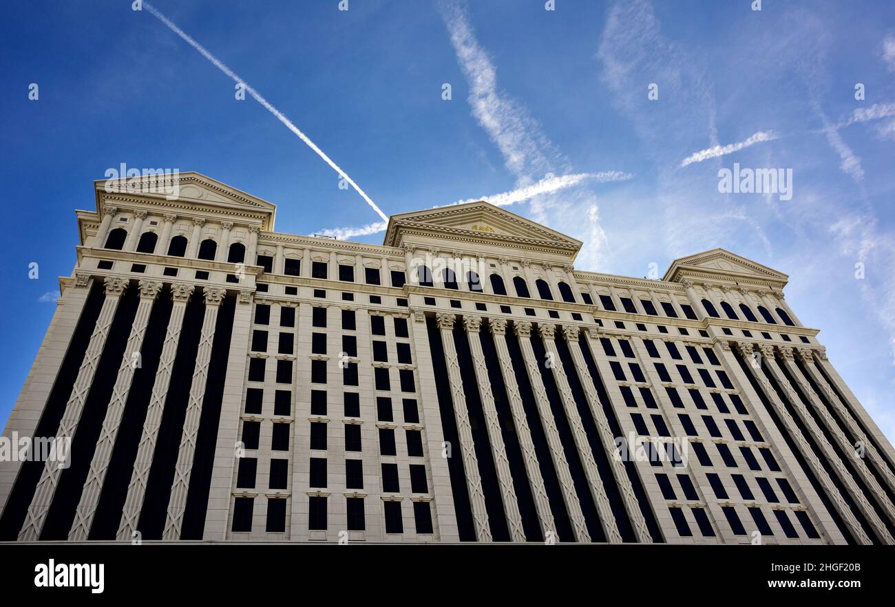 Casino Caesars Palace sur le Strip de Las Vegas Banque D'Images