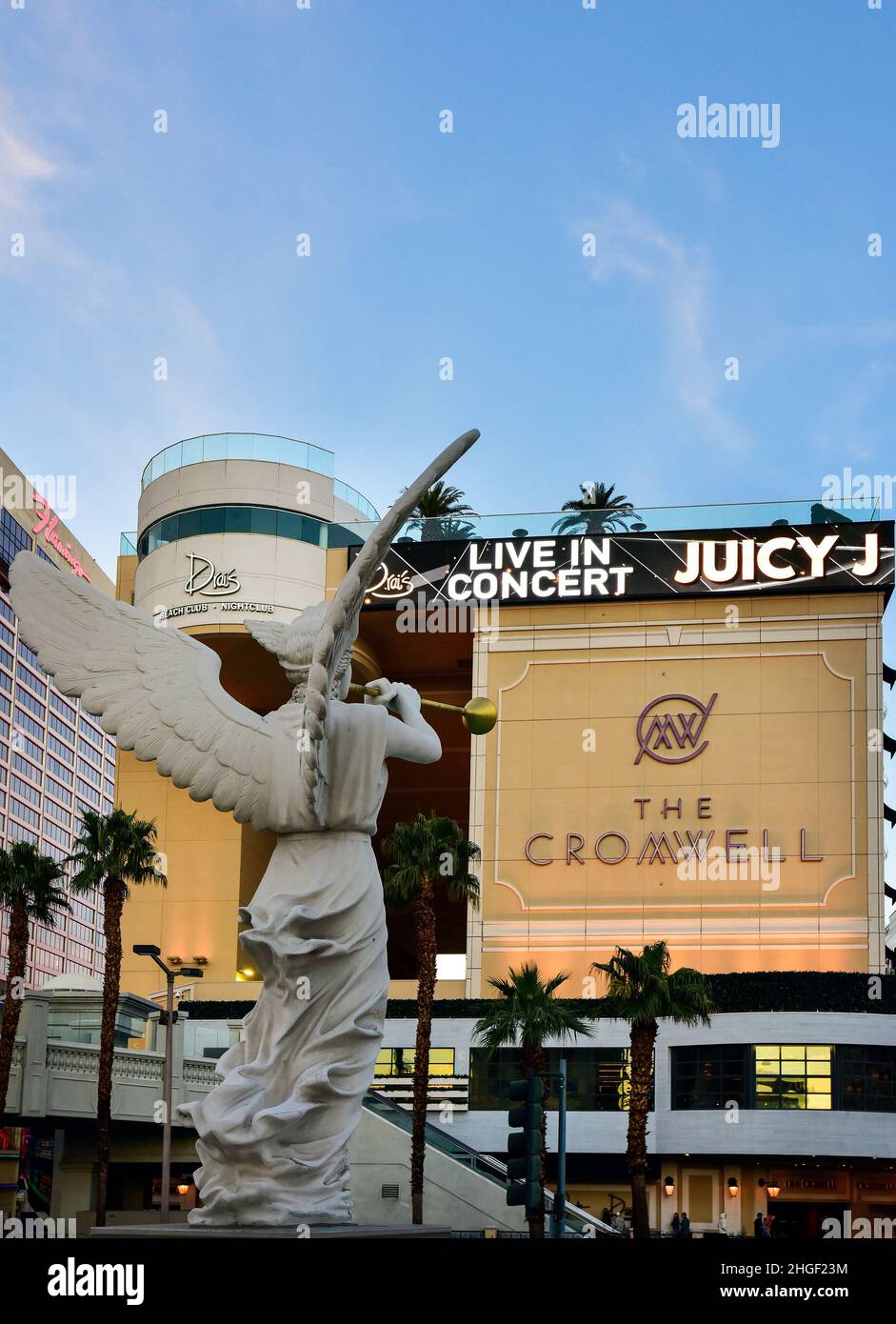 Le complexe Cromwell sur le Strip de Las Vegas Banque D'Images