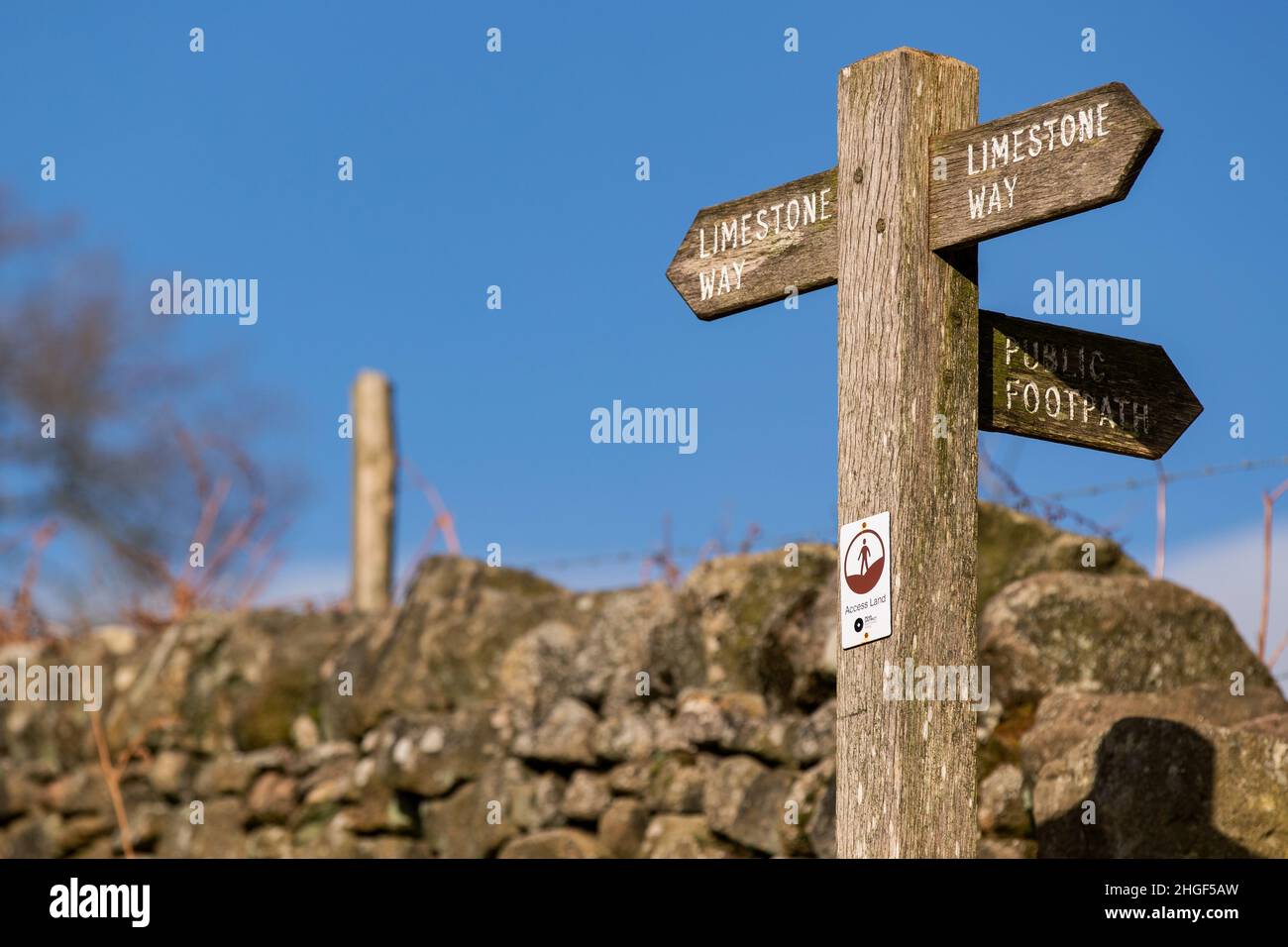 Calcaire Way, Robin Hood's Stride, Derbyshire Peak District Royaume-Uni Banque D'Images