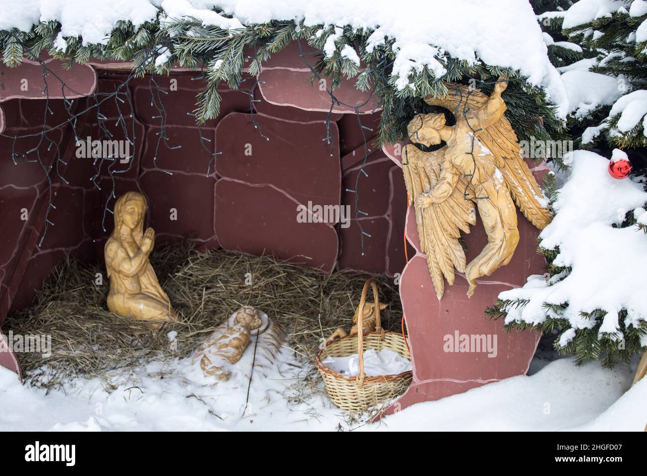 ISTRA, RUSSIE - le 16 janvier 2022, la cathédrale de Résurrection du monastère de la Nouvelle Jérusalem a été construite selon le prototype - l'Église du Saint Banque D'Images